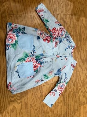 Joules Light Blue Baby Dress and Leggings